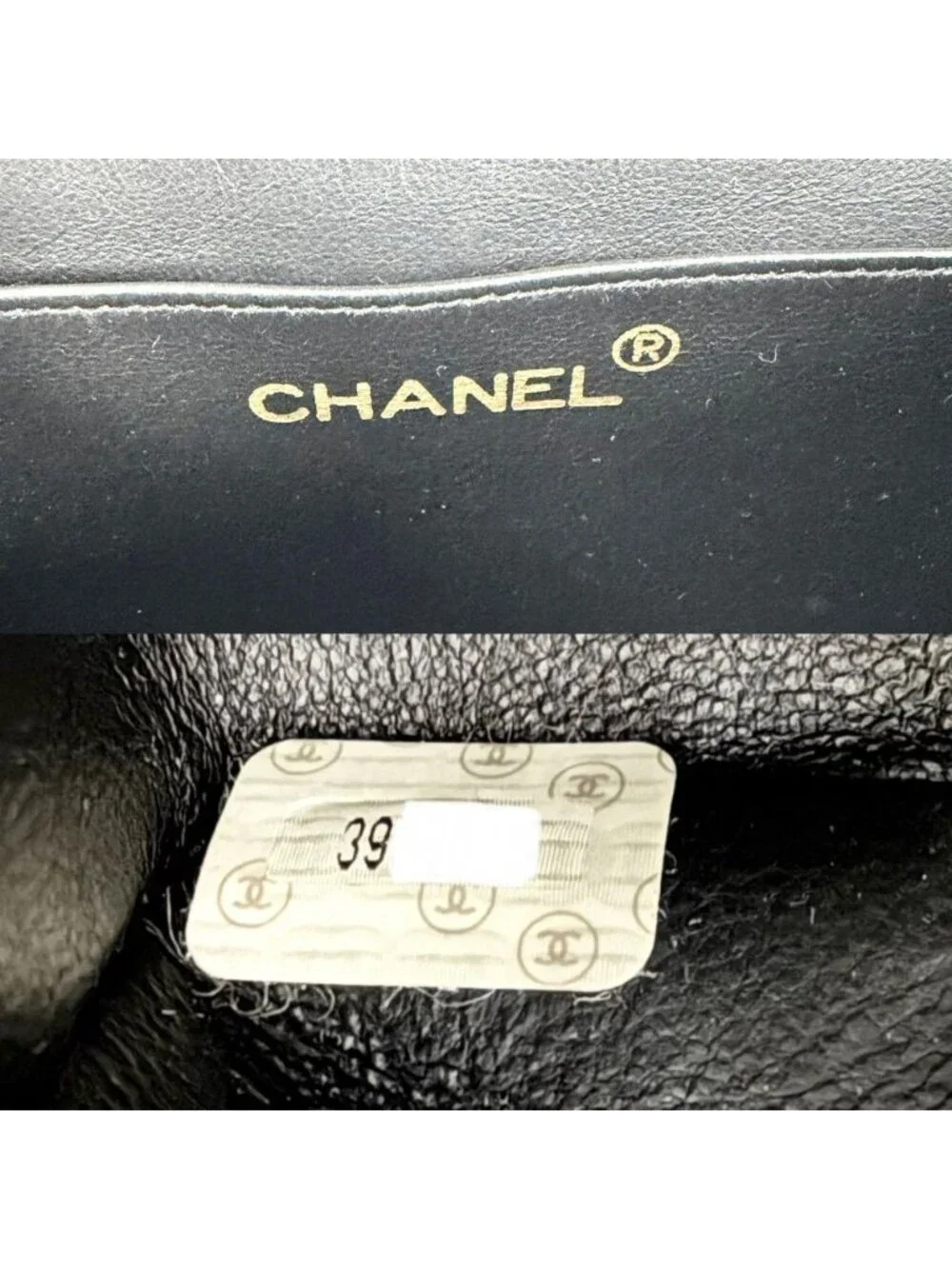 Chanel Shoulder Bag Maxi Quilted CC Logo Double Chain Crossbody Turnlock